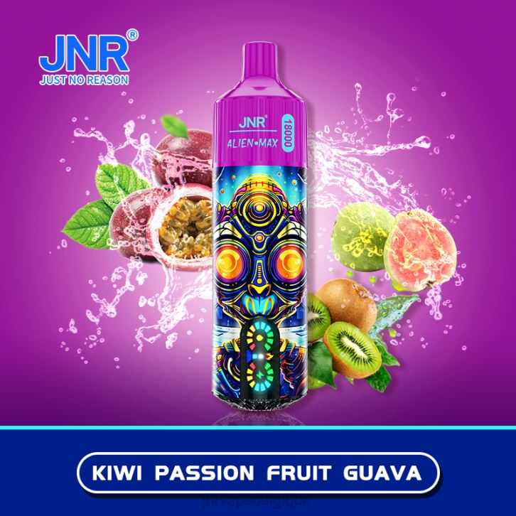 JNR ALIEN maximum X06PDB34 kiwi fruit de la passion goyave JNR vape bruxelles