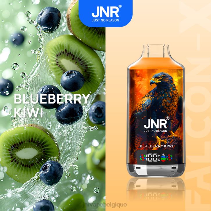 JNR FALCON X X06PDB19 kiwi aux bleuets JNR vape flavours