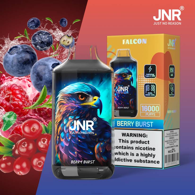 JNR vape belgique- faucon junior RPTN213 baie éclatée sans fruits