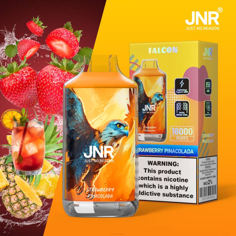 JNR vapes website- faucon junior RPTN228 pinacolada aux fraises sans fruits