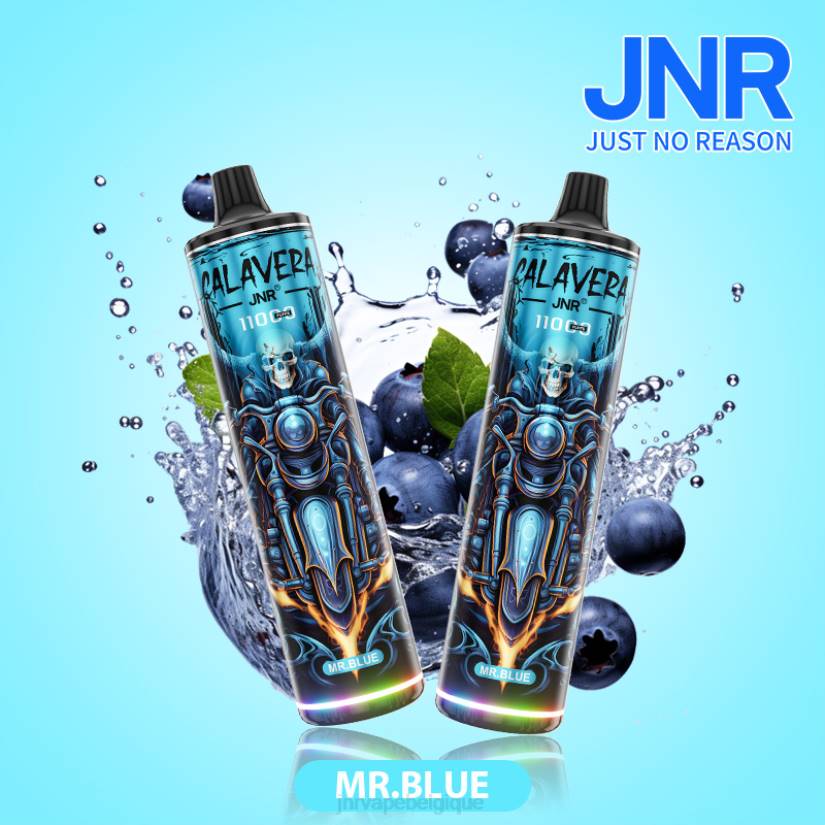 JNR vape belgique- jnr calavera RPTN303 monsieur bleu
