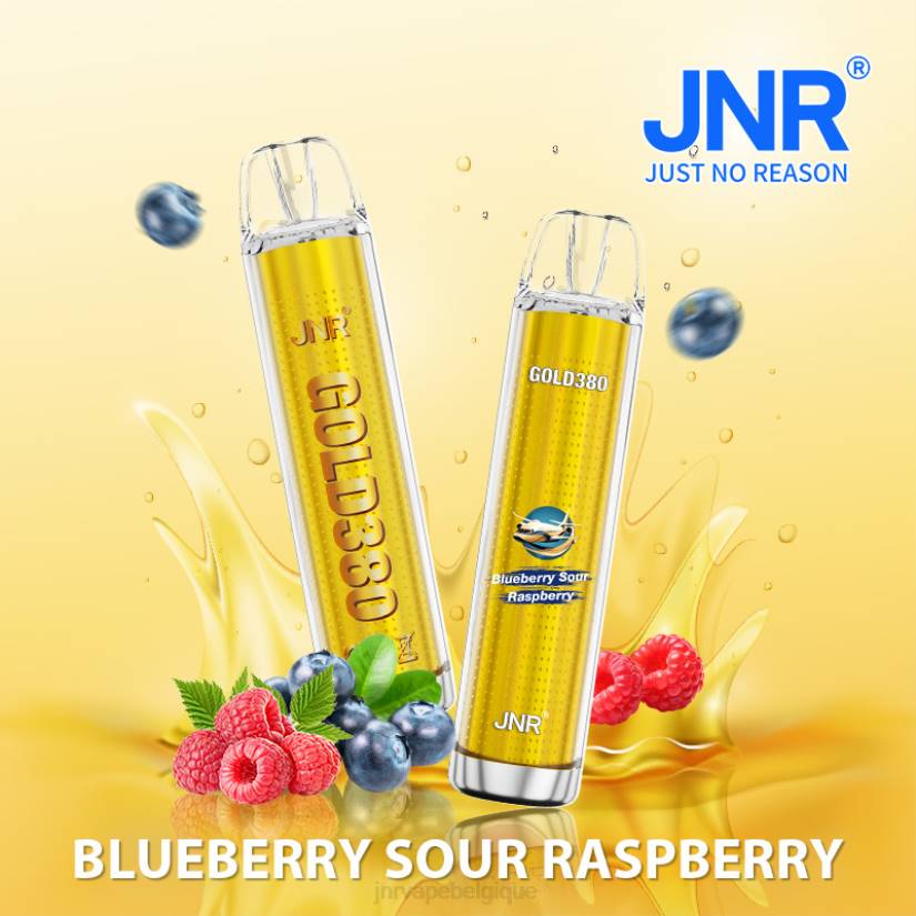 JNR vape review- jnr gold380 RPTN52 myrtille, framboise aigre