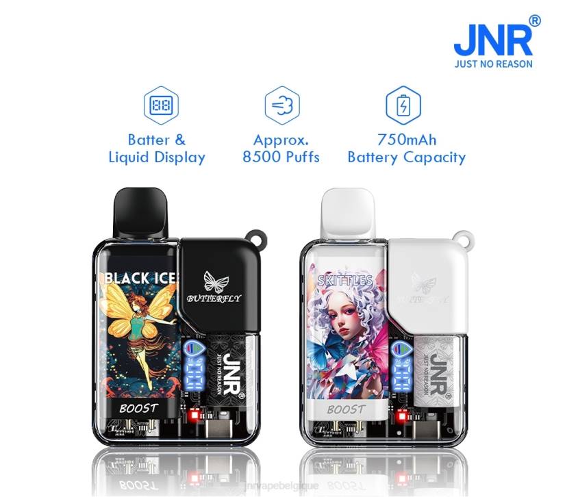 JNR vape pods- papillon junior RPTN70 jeu de quilles