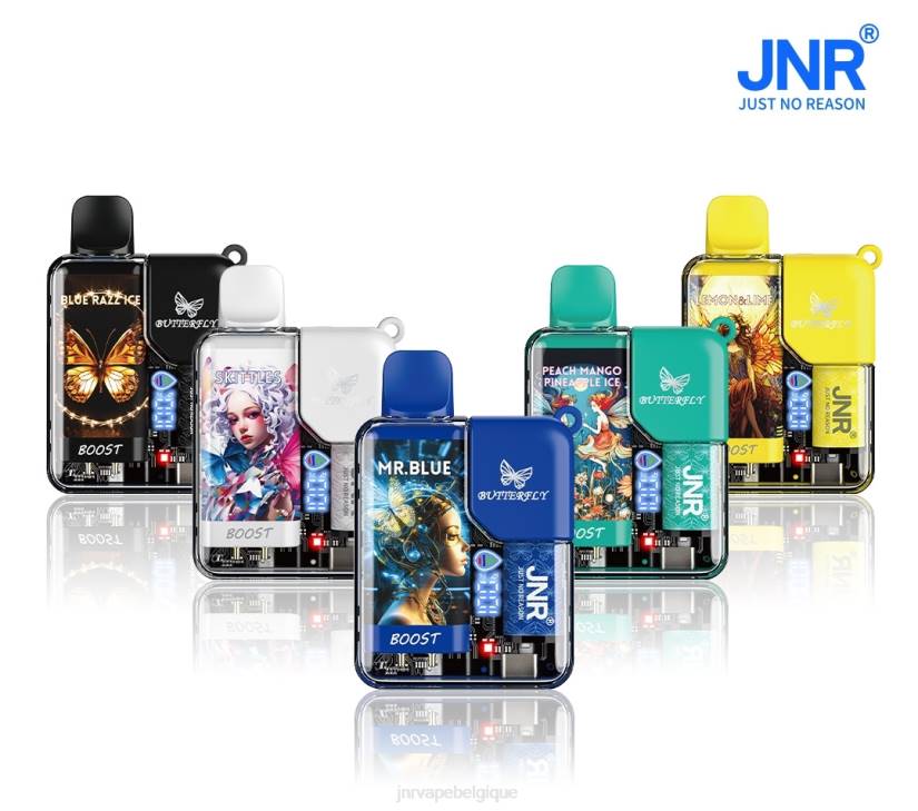 JNR vapes factory- papillon junior RPTN76 pastèque mangue pêche